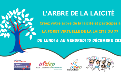 Seine-et-Marne – Créez votre arbre de la laïcité et participez à la forêt virtuelle de la laïcité