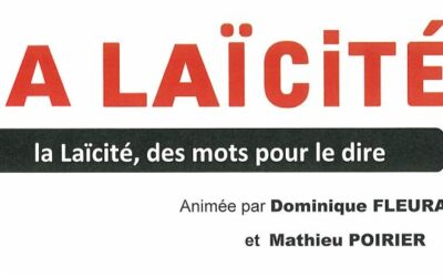 Indre. La Laïcité, des mots pour le dire!