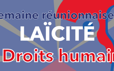 La Réunion. Semaine laïcité et droits humains.