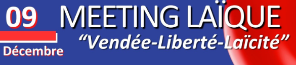 Vendée. Grand meeting laïque.